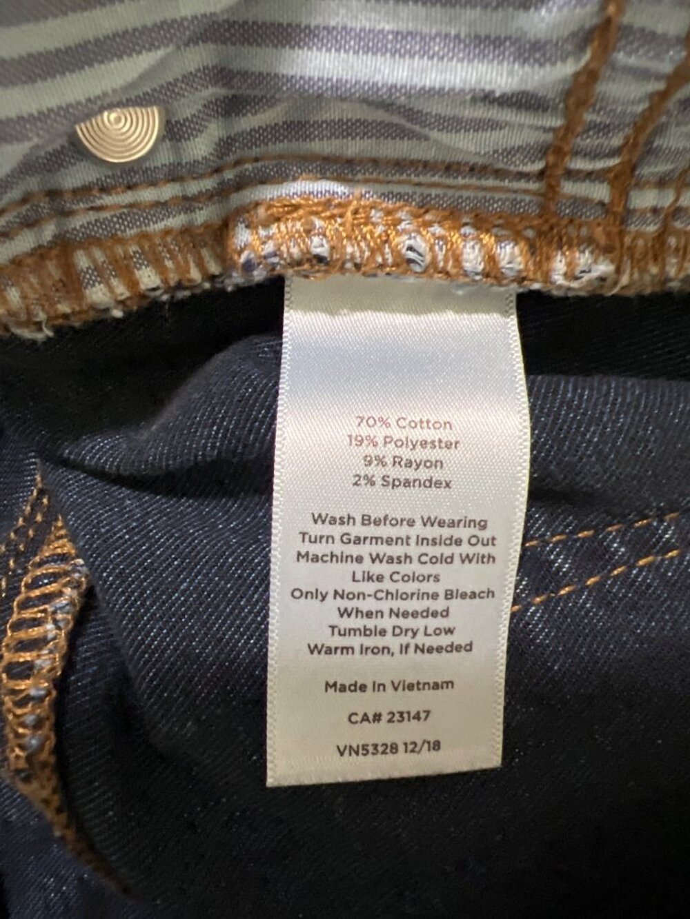 Talbots high waist jegging crop Flawless size 10P 10 petite - Picture 5 of 5